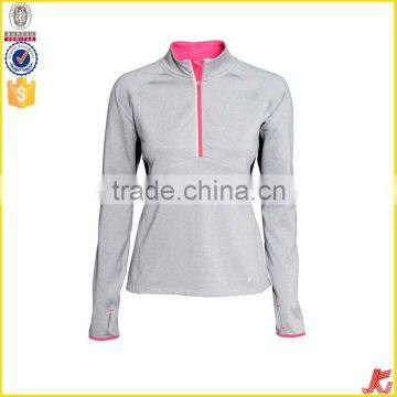 2015 New Model Women Sportswear Half Zipper-up Jacket photo-2