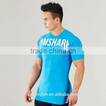 2016 New Arrivel Men Fitness T Shirt Bodybuilding Gym Wear Clothing Sport T Shirt photo-5
