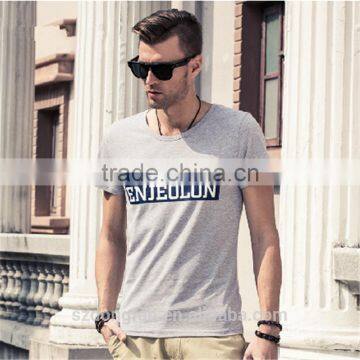 Latest 100% Cotton Short Sleeve T-shirt Hood T-shirt Clothes For Men With Custom Garment photo-4