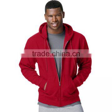 Latest Design Custom Zip Up Cheap Price Fashion Men's Clothing Bulk Plain Hoodies photo-3