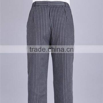 Unisex Work Uniform Wholesales Factory Cotton Baker Strpe Chef Uniform Pants photo-5