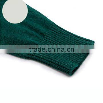 2017 New Style Geometric Design Women Green Color Pullover Sweater photo-5