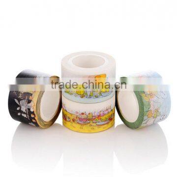 2.5cm*10m washi tape can be teared by hand adhesive paper tape cute planner accessories