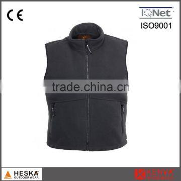 Wholesale Casual Waistcoat Thick Men Polar Fleece Vest photo-3