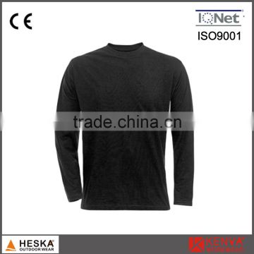 Collar 100% cotton blank underwear cycling sport base layer