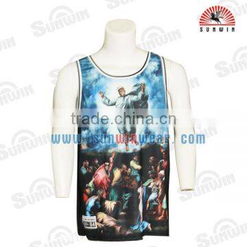 Latest Basketball Jersey Design 2016 With OEM Logo/artwork