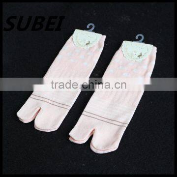 Cotton Socks Two Fingers Clogs Socks Girls Socks photo-2