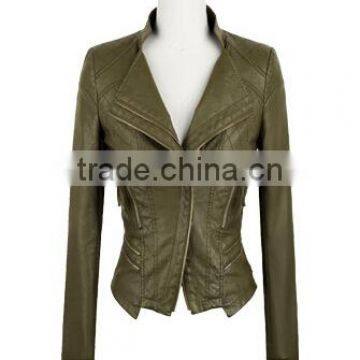 Faux Leather Black Plain Cool Streetwear Custom Varsity Jacket Wholesale photo-5