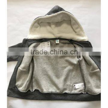 Infant &Toddlers Clothing 100% Cotton Fleece Baby Boys Coat photo-2