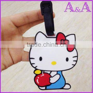 Fashion Custom Gift Airplane Soft Pvc pu Leather Luggage Tags photo-5