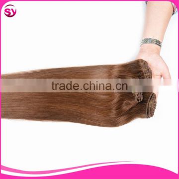 Stainless Steel Wig Clip In Hair Top Grade Gorgeous Different Colors Clip Hair Extension