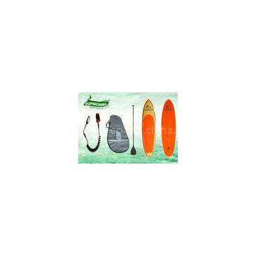 Daimond Tail Red Yoga Customized Bamboo Sup Boards Bodyboard , 10'x30