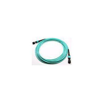 Industrial Fiber Optic Patch Cord Optical Fiber Network Cable With OFNP / OFNR Jacket