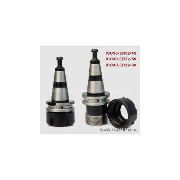 HSD ISO30 ER32 CNC Tool Holders with Covernut and Retainer Knob