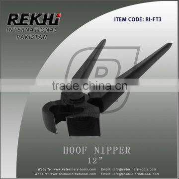 Hoof Nipper 12" Black coated,Hoof Nipper pincer 12",Hoof Nippers 12"