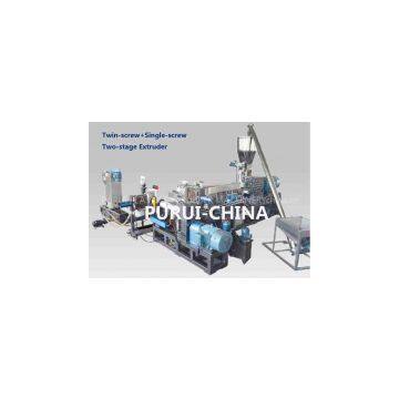 plastic scrap pelletizer, plastic scrap granulator,Two Stage Plastic Pelletizing Machine