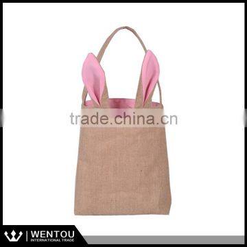 Wholesale Easter Burlap Bunny Baskets photo-3