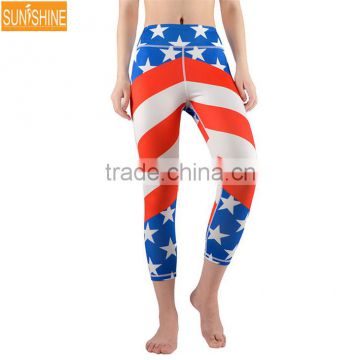 Hot Sales Top Quality Capri Leggings Custom Printed Yoga Pants