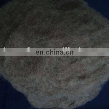 Dehaired Chinese Sheep Wool Brown/Med Shade