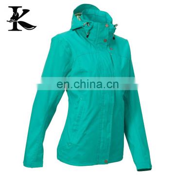 Custom high quality women waterproof corporate jacket