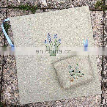 Embroidery shoe bags and pouches