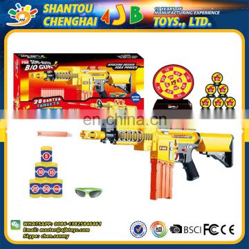 Factory customized mini plastic yellow infrared toy guns