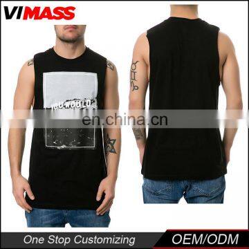 New fashion custom cotton tank top printing