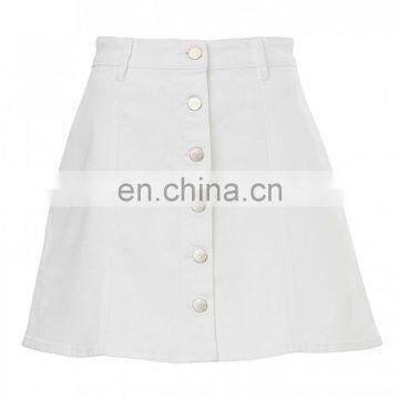 2016 Hot Imure Colour Extreme Mini White Skirt