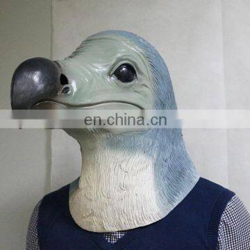 Deluxe Fancy Dress Creppy Realistic Adult Latex Animal Dodo Bird Mask