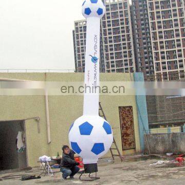 Soccer advertising inflatable waver