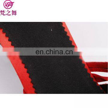 X-8014 Fashion Satin High Heel Women Sexy Red Latin Dance Shoes photo-3