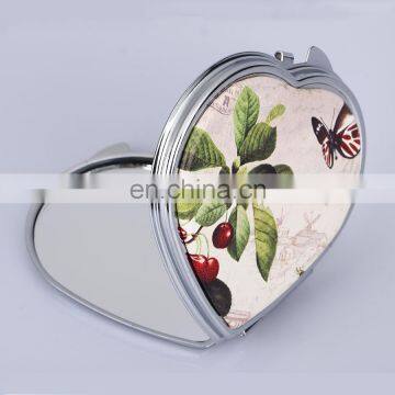 2017 new product pocket mirror compact mirror for christmas gift