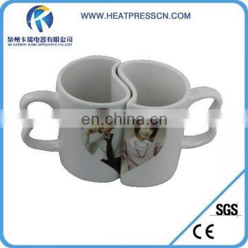 Best Seller Sublimation Couple Mug,Sublimation Blank White Mug