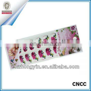 Non-toxic free nail sticker with high quality (ZY7-1012)