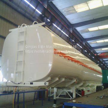 Petrol tanker trailer 38000 liters fuel delivery 3 axles semi tanker trailer
