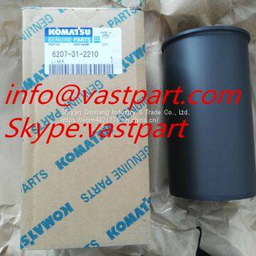 Komatsu 4D95 Cylinder Liner 6207-21-2110 6207-21-2121 6207-21-2210