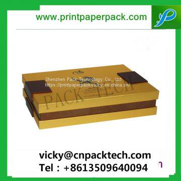 Luxurious Embossing Hot Foil Satin Lined Jewelry Packaging Box Watch Box Wine Box photo-2