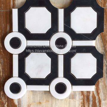 Best Selling Mosaic Bathroom Floor Waterjet Mosaic photo-3
