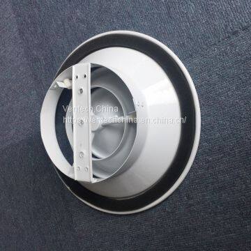 Round Ceiling Diffuser Parts With Damper photo-4