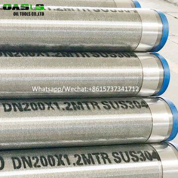 SS316L Sand Gravel Screen Mesh Filter Gravel Prepacked Stainless Steel Well Filter Screen photo-2