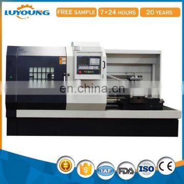 CK6180 Heavy Duty Horizontal Flat Bed Type Cnc Lathe Machine From China With Servo Motor photo-2