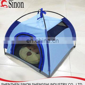 OEM factory polyester any color dog cat pet teepee tent