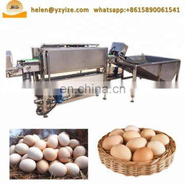 Hot Sale Poultry Farm Equipment Dirty Egg Washer / Egg Processing Machine