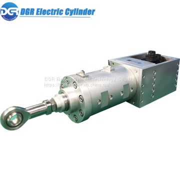 200KN Large Thrust 800mm / s Fast Push-pull Electric Cylinder for Automatic Assembly Machinery