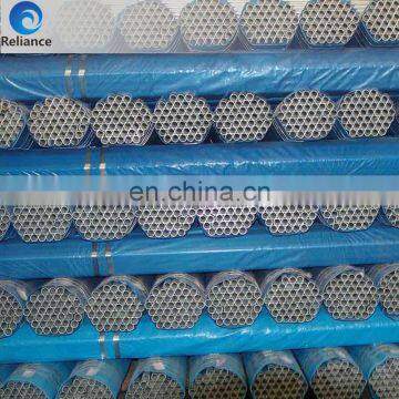 SS400 welded zinc coated galvanized pipe