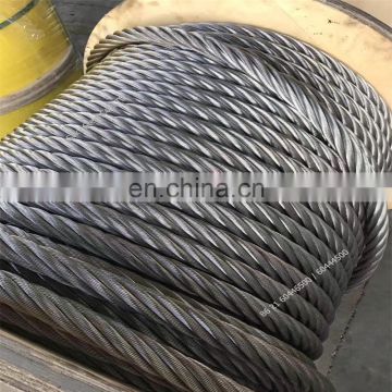 20mm stainless steel wire rope 6x19