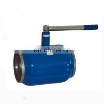 Small Size Lever Operated All-Welded Ball Valve for Welding for Heat Supply photo-4