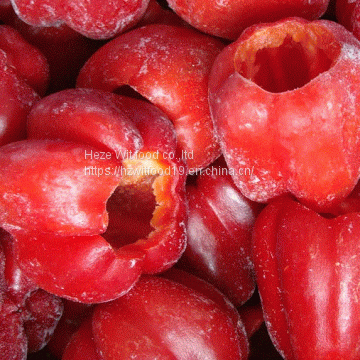 Frozen RED pepper whole