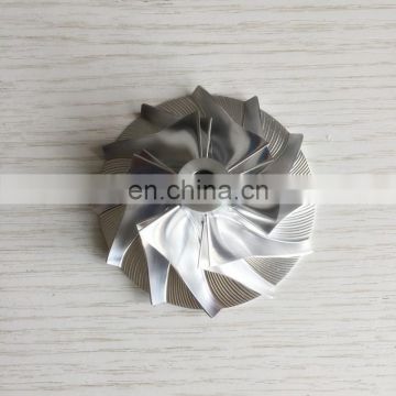 K26 5326-123-2036 39.71/65.94mm 6+6 BLADES performance turbo aluminum 2618/milling/Billet compressor wheel for 5326-988-6020