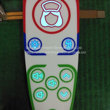 Electroluminesent  membrane switch